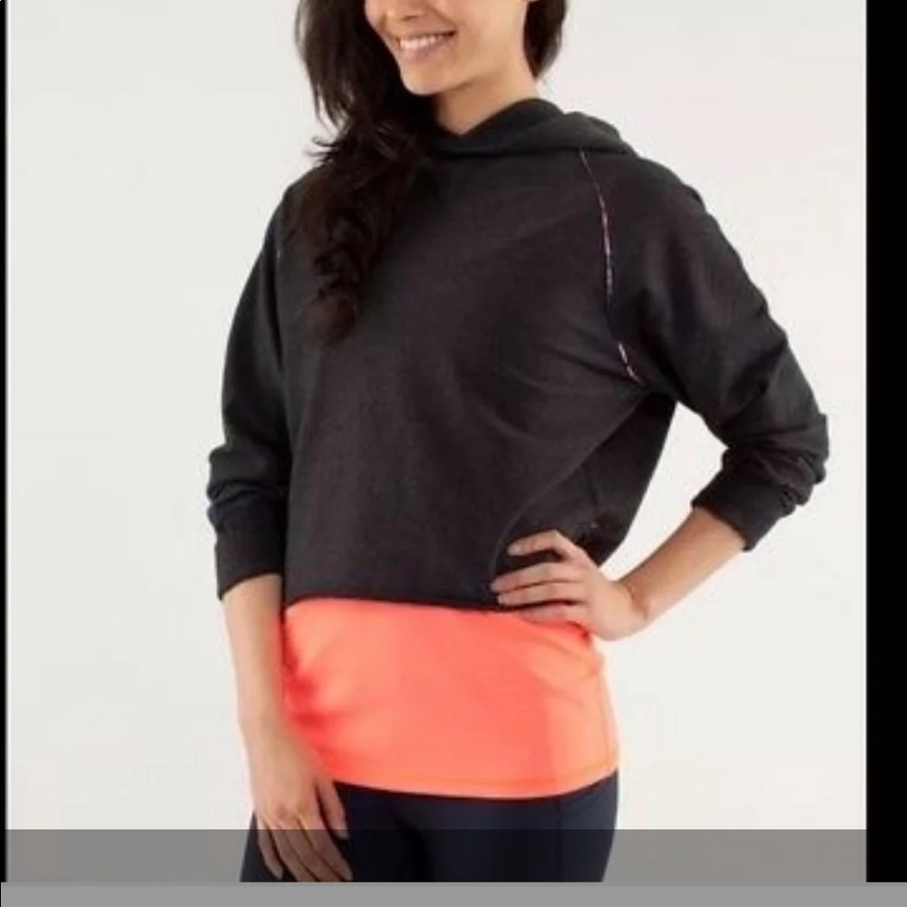 Lululemon Lululemon Please Me Pullover heathered black charcoal spring ha